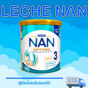 Leche NAN Optipro 3 Lata x 800g